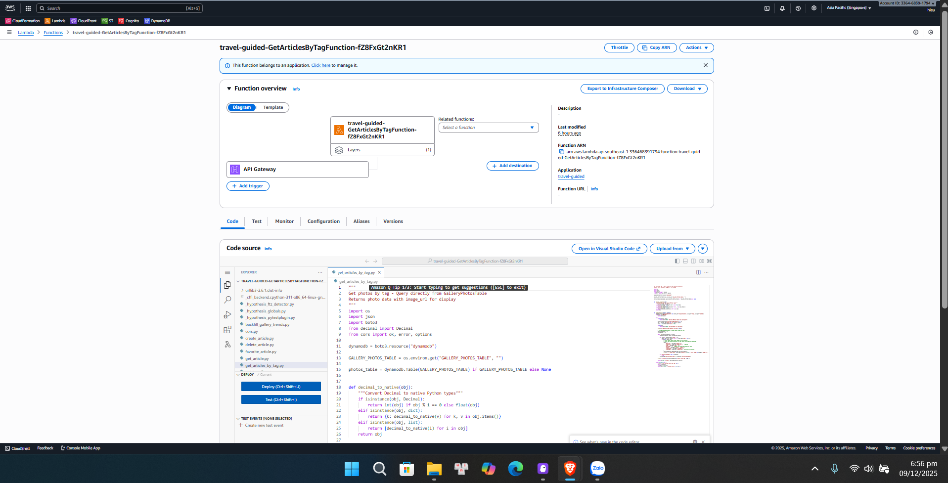 GetArticlesByTag Function